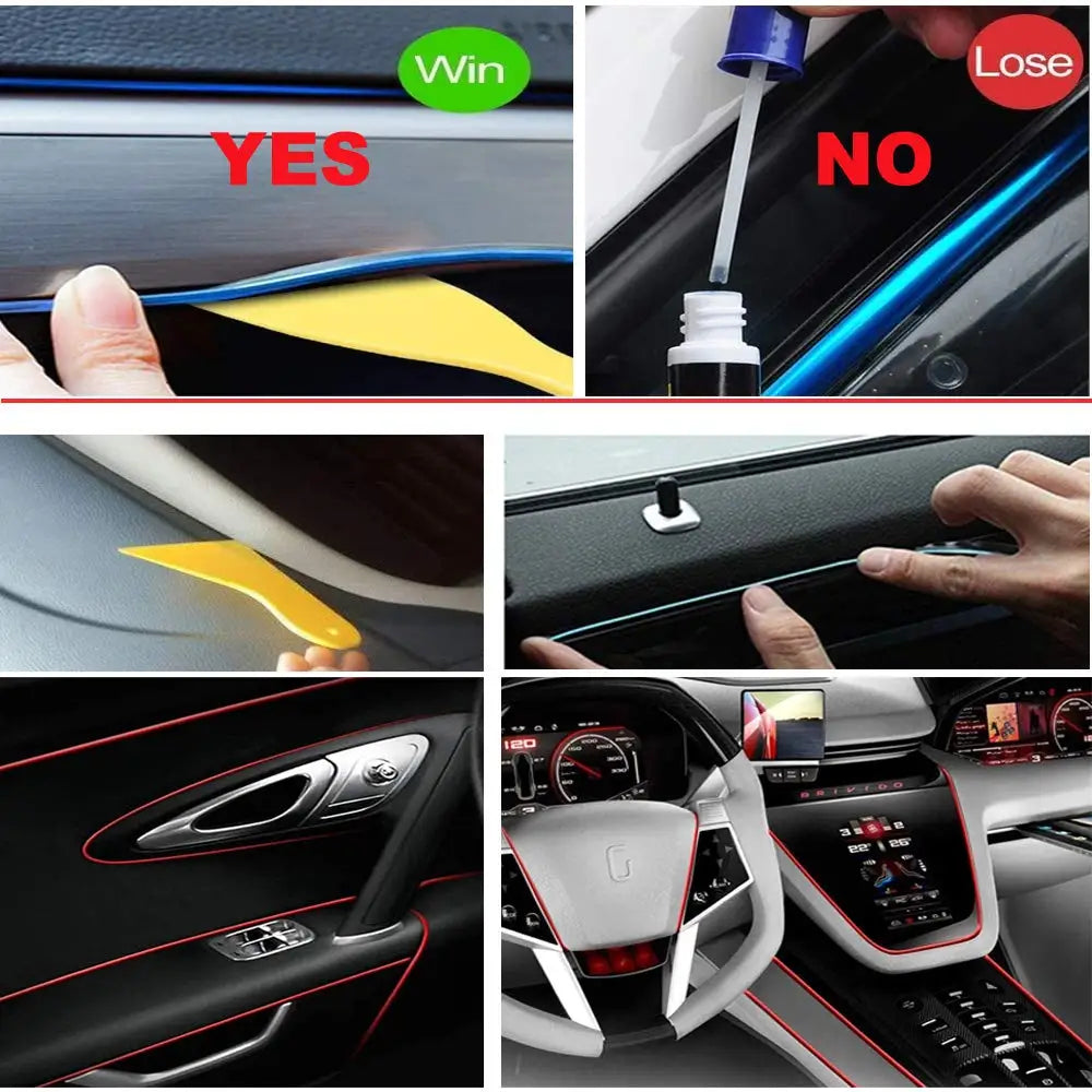 5M Car Interior Ambient LED Strip Light