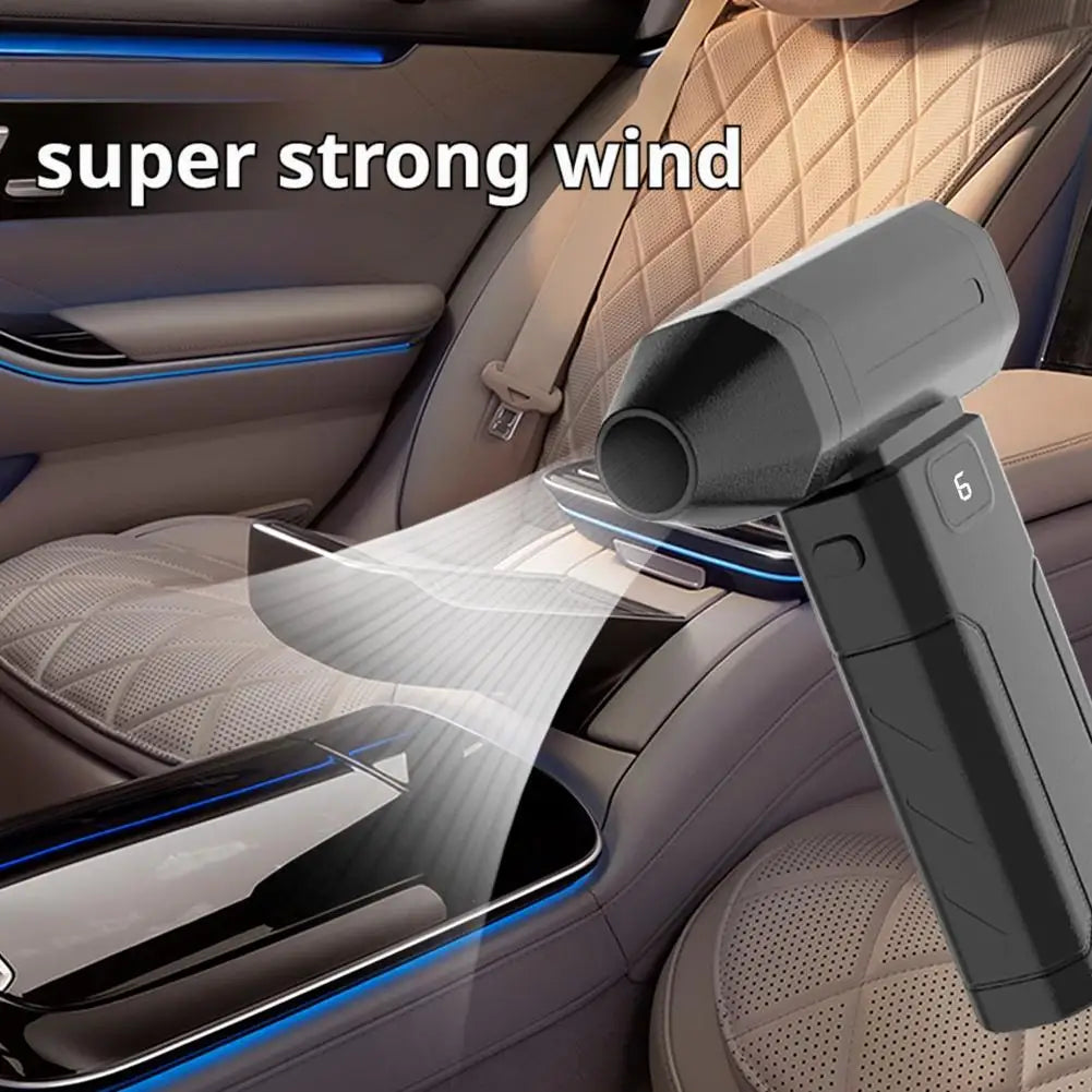 Cordless Turbo Air Duster for Car Cleaning