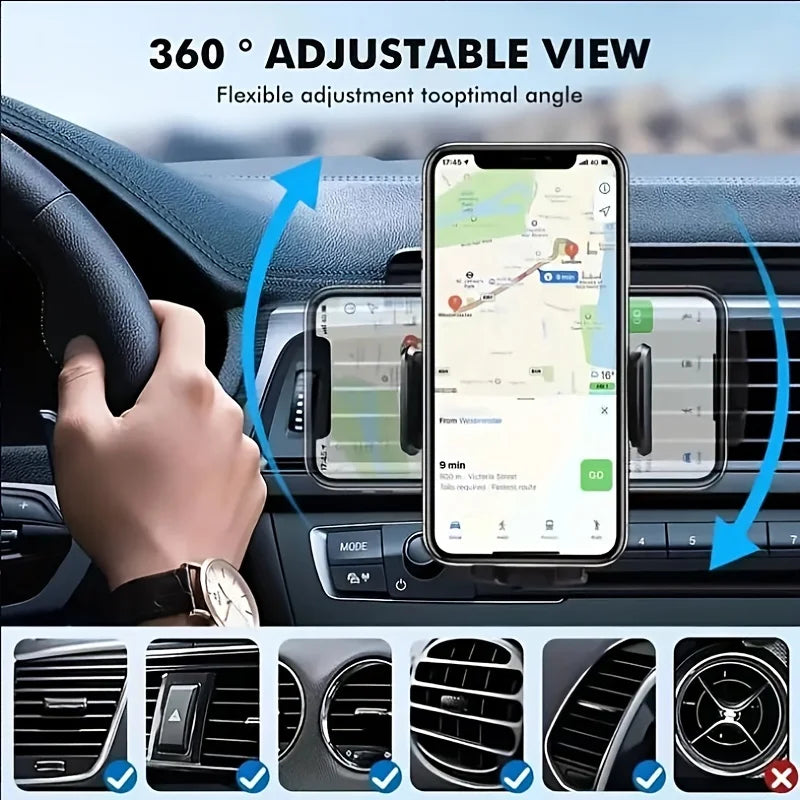 Adjustable Car Air Vent Phone Holder